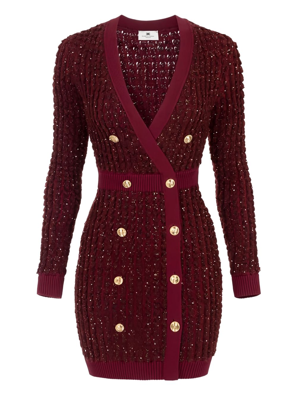 Elisabetta Franchi Dresses - Rouge noir | b96aa3f3d0597ad35b0681b5fcfadfb070ebae31