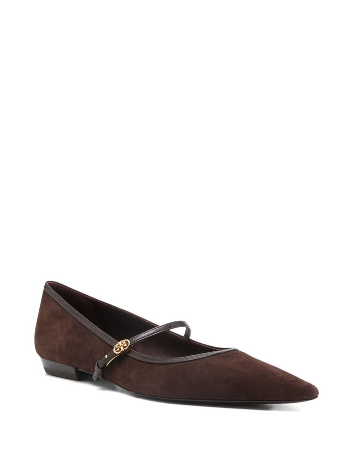Tory Burch Flat shoes - Dark cocoa brown | 79557d438feb8dc1c85b57760db77e30a86501d4