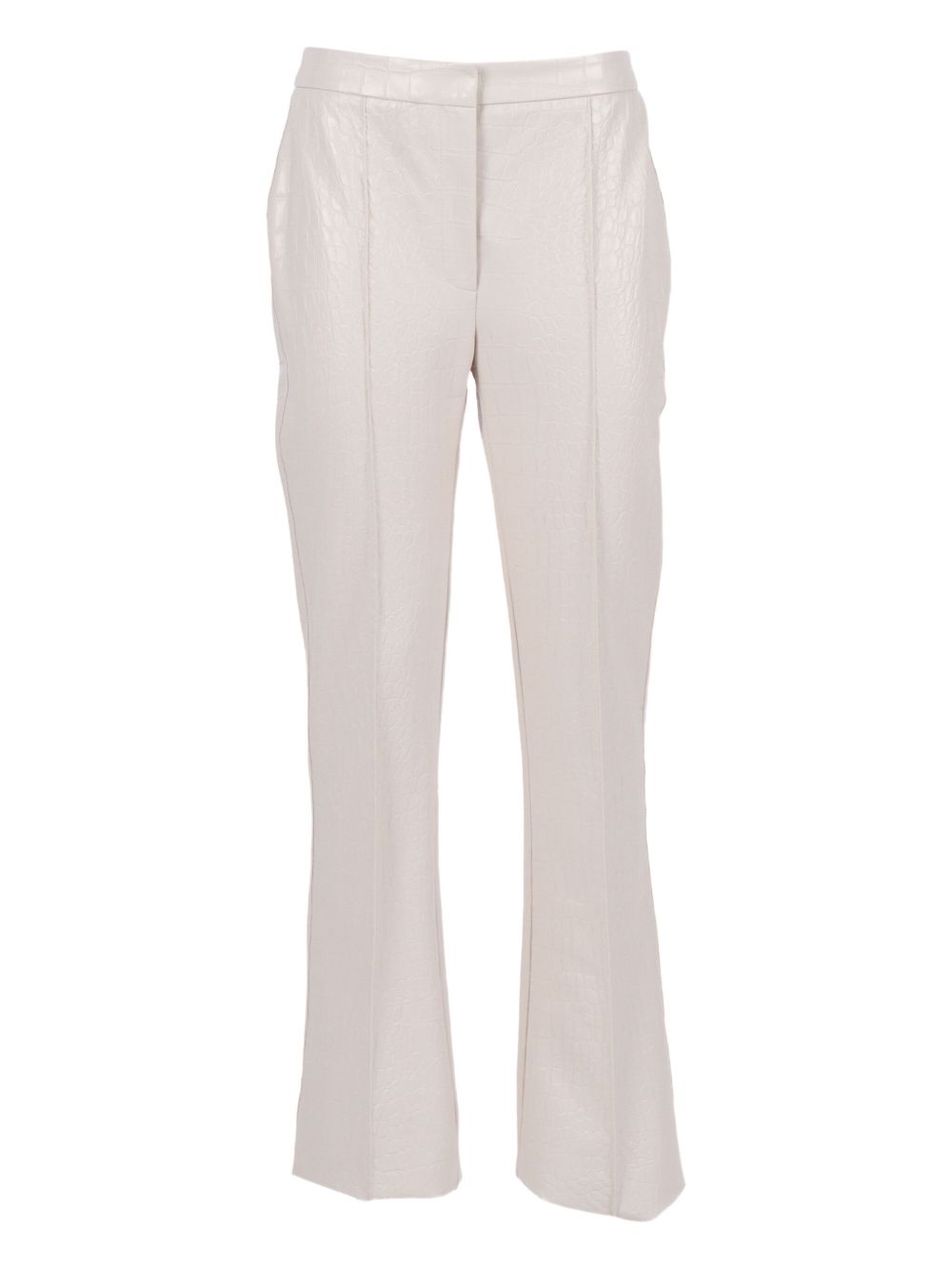 Elisabetta Franchi Trousers - Milk | b723d24efb884707464e0acbe9c780088be91da1