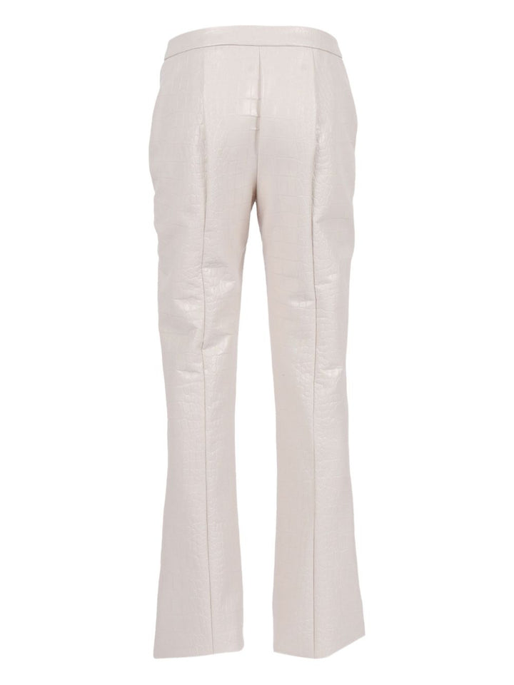Elisabetta Franchi Trousers - Milk | 31dbfad093db9424c3fee920ce5b563088ae53ad
