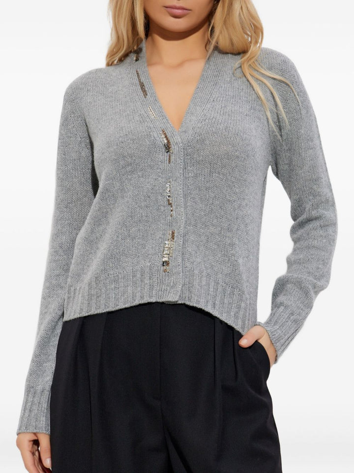 Fabiana Filippi Sweaters - Metallici e grigi | 19817f5782e8cb70ca95d6eb4f5d70ee8df37bc6