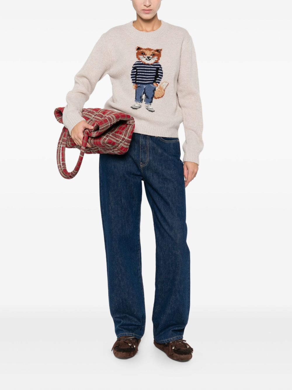 Maison Kitsune' Sweaters - Light and natural | 76ce556926759f7bebd1499a9984c526d942bd6c