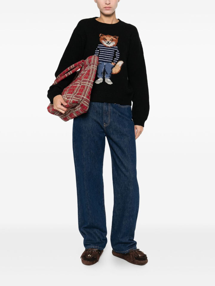 Maison Kitsune' Sweaters - Blacks and greys | 4f1e9e049ee9732edaa45bb5947fbde12526a8fb