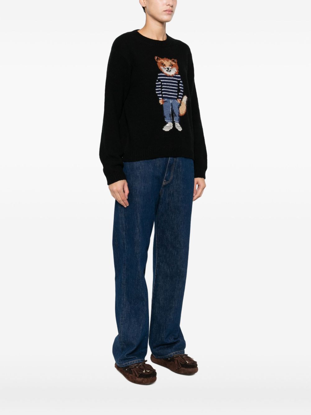 Maison Kitsune' Sweaters - Blacks and greys | 9be930900439da0fd03b1435e6b7d19a322ab179