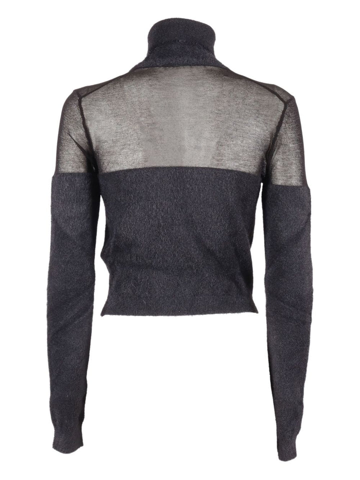 Elisabetta Franchi Sweaters - Blacks and greys | 466b1d310ebcfcae33928529e4cd358753ac1dd2