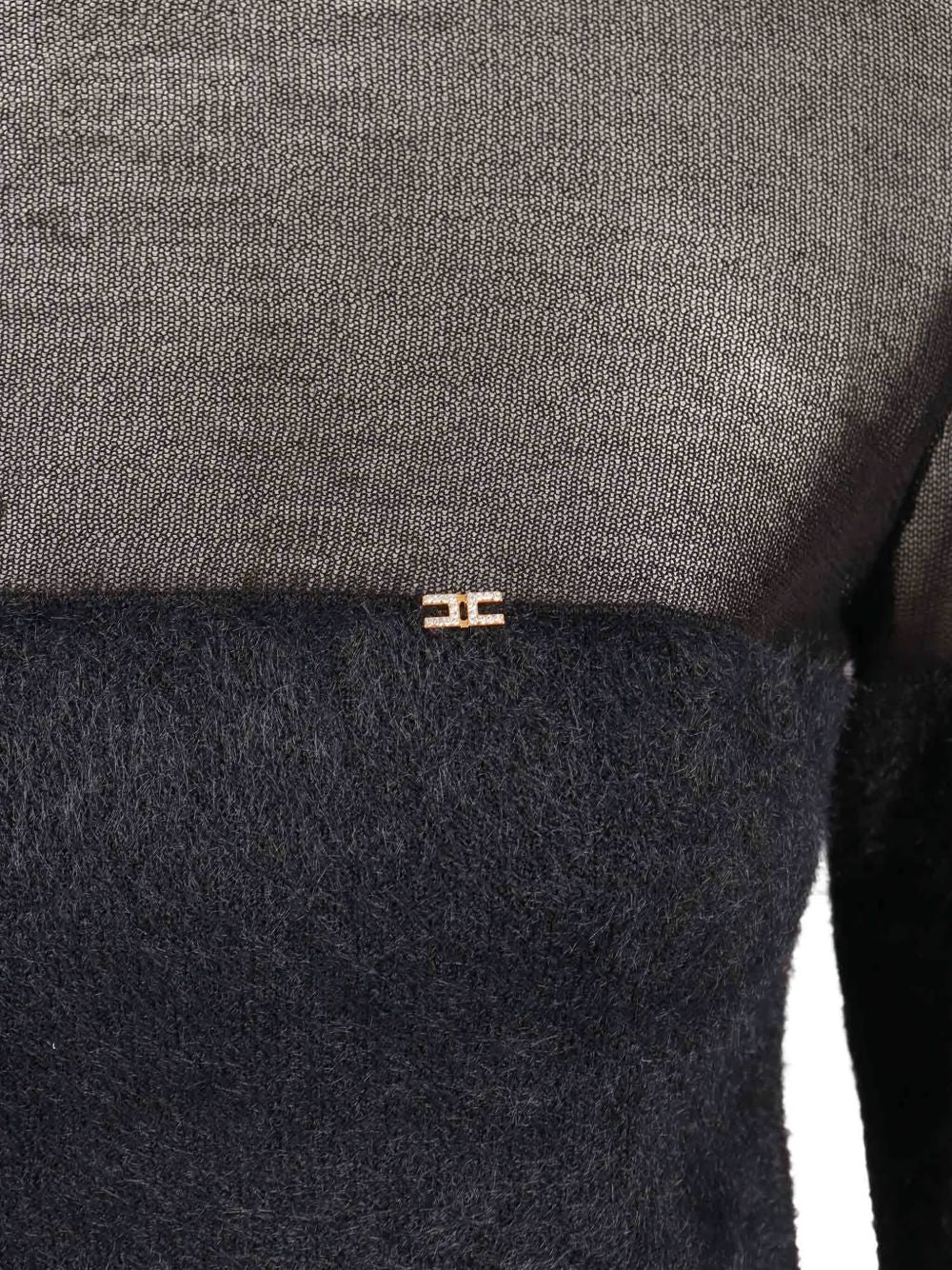 Elisabetta Franchi Sweaters - Blacks and greys | c0547f03d6288ee627102eb7ba1669f08d027b49