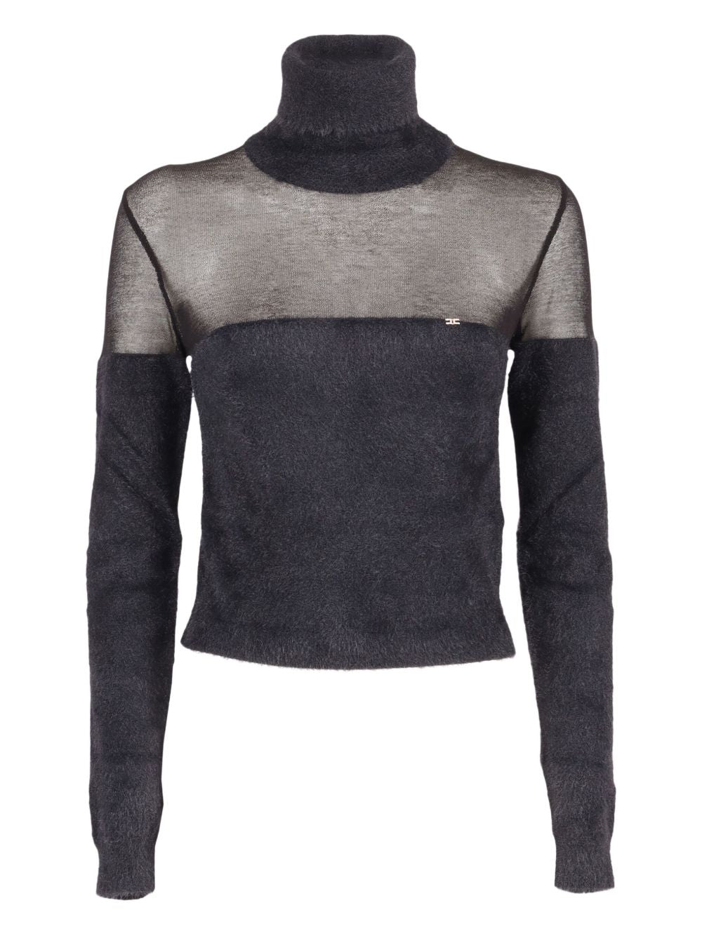 Elisabetta Franchi Sweaters - Blacks and greys | d23384f78bddfa1d42e70c11e730dcd2ebf13bd3