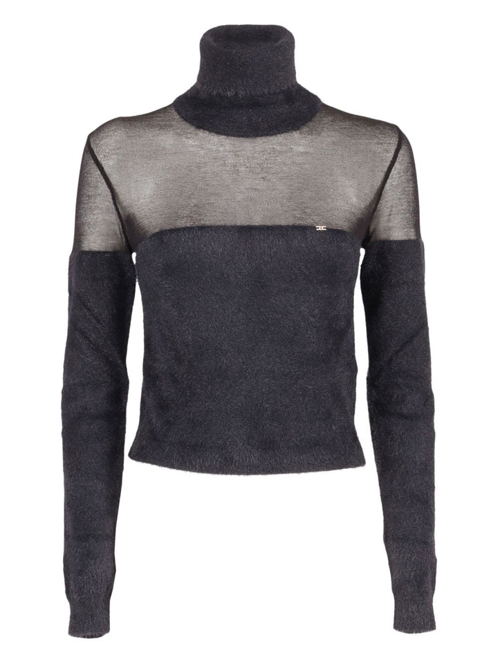 Elisabetta Franchi Sweaters - Blacks and greys | d23384f78bddfa1d42e70c11e730dcd2ebf13bd3