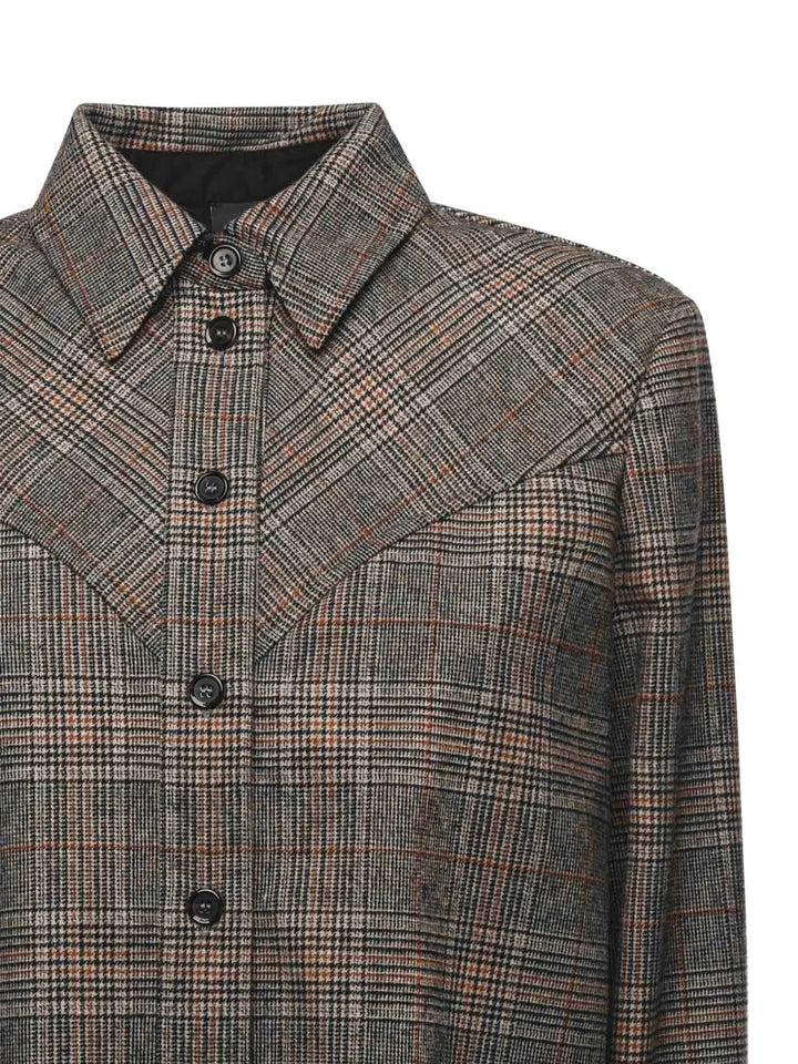 Pinko Shirts - Beige grigio giallo | 983b3c835451c2b4e31cd95099856564e3b777f0