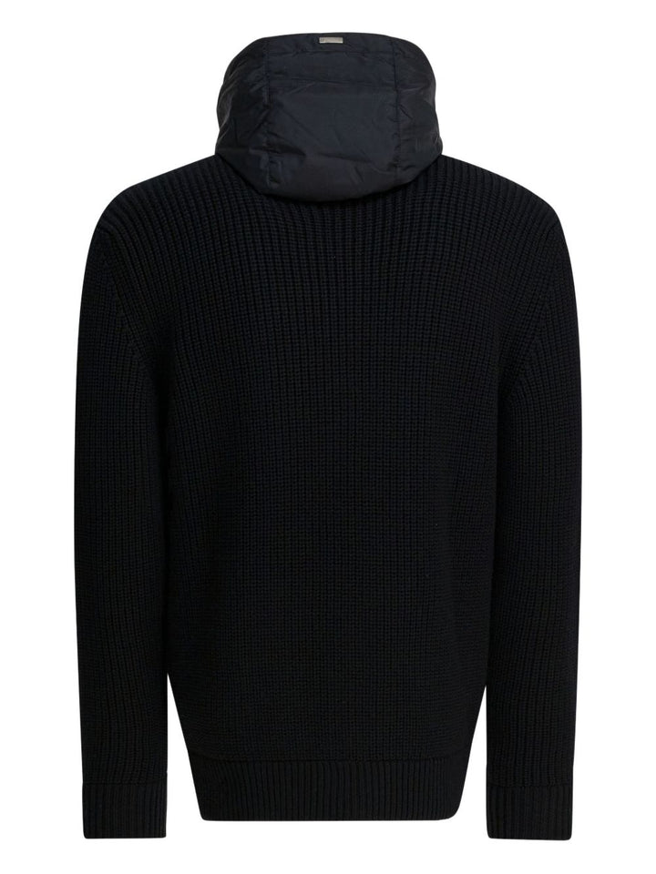 Herno Sweaters - Blacks and greys | aea9d2c929fa2256fb6e2794c9f2be569e56dc09