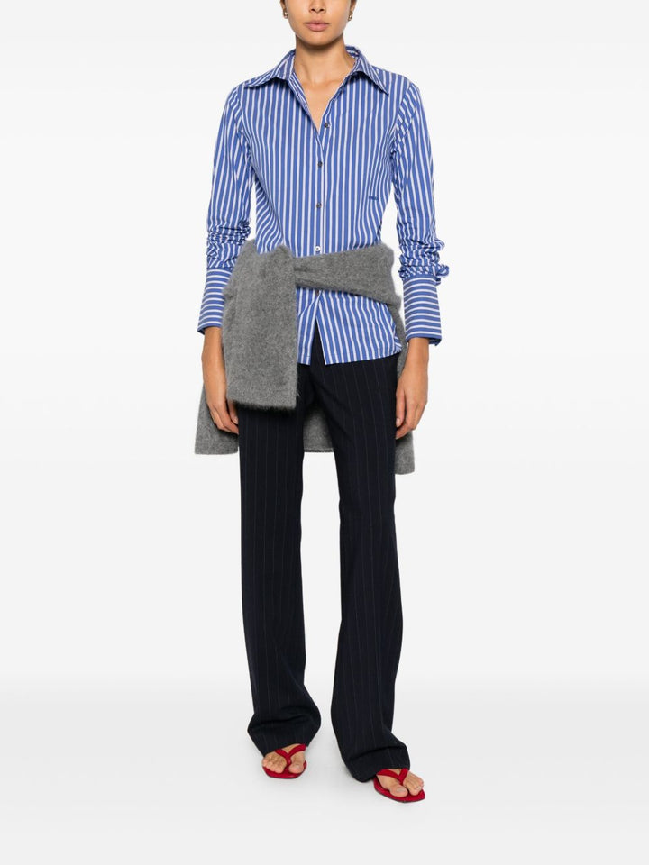 Pinko Trousers - Blu bianco | 9b0500b02c011bd385905a507c76238dd6b3af0c