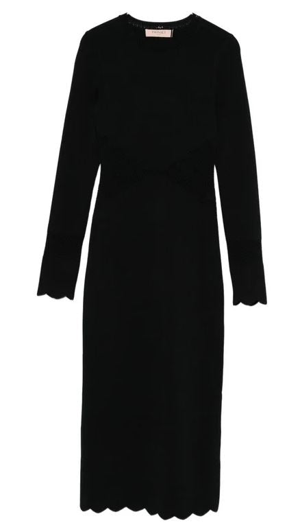 Twin-Set Dresses - Blacks and greys | 22ebf6a9317f1d681c2783e391f8c048d89c2197