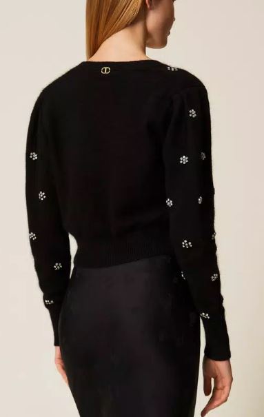 Twin-Set Sweaters - Blacks and greys | afa9d28d752ee79ab111987785b3b3d157865718