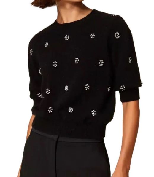 Twin-Set Sweaters - Blacks and greys | a7697f52ebd567c925036d40bf0a6f4f35297739