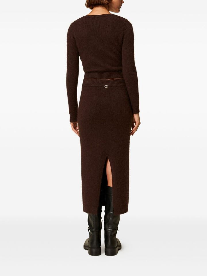 Twin-Set Skirts - Black chocolate | c95b9139c3b66b7813b9c7c5a5544d041444f9e6