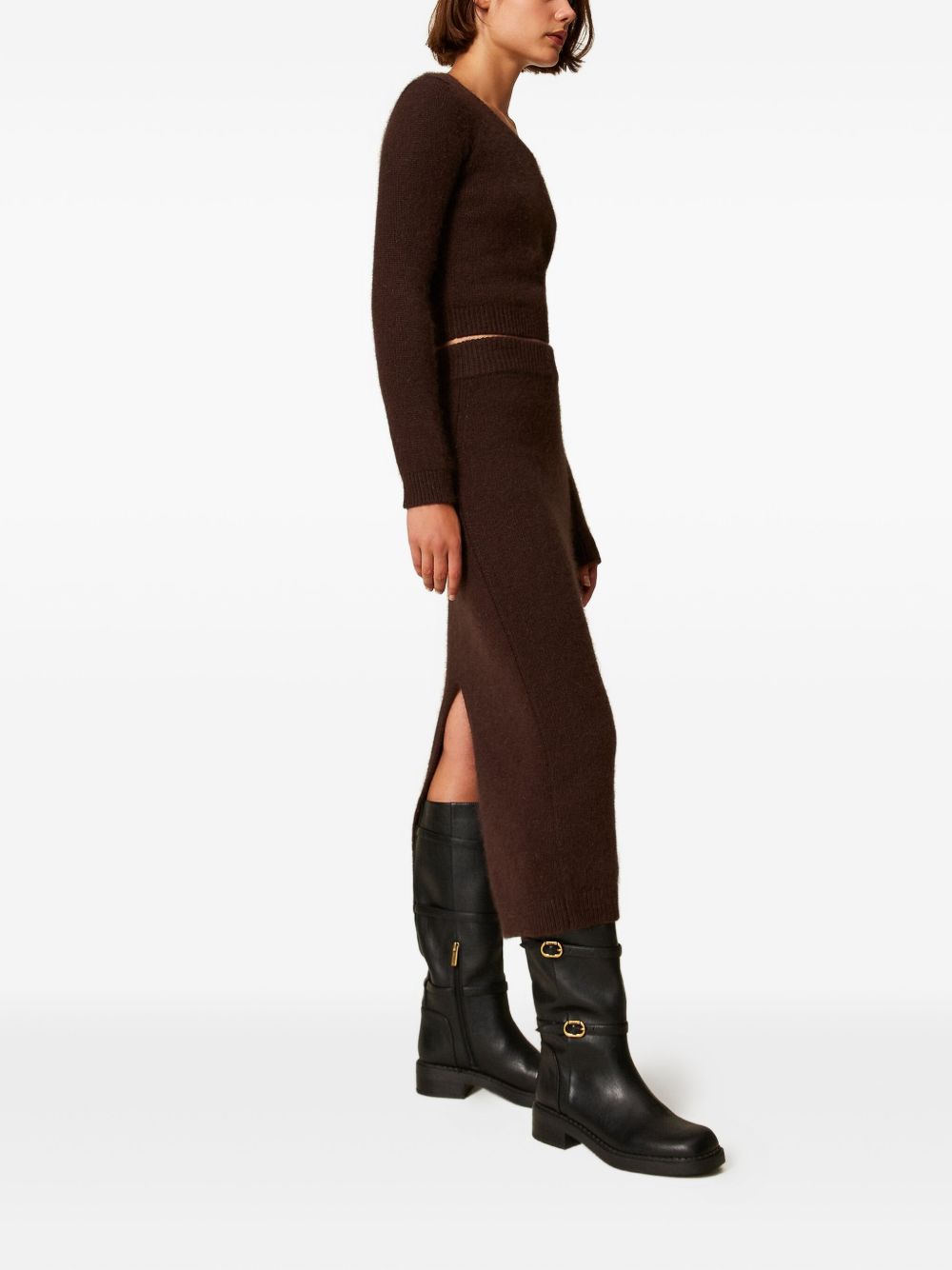 Twin-Set Skirts - Black chocolate | 6615578df1643ddfa9e812e2331e8c85552a5c88