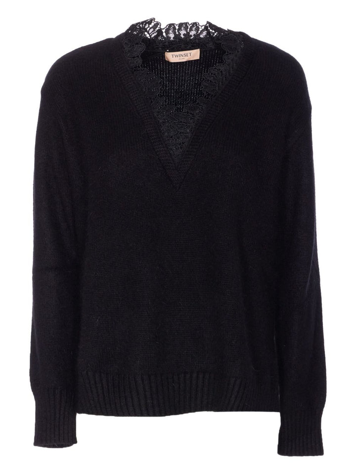 Twin-Set Sweaters - Blacks and greys | 3b342b1aa2490b9693f9cc5d32eb7c47b244a36a