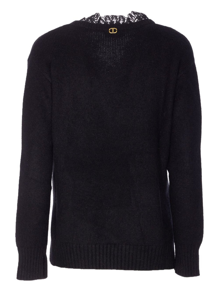 Twin-Set Sweaters - Blacks and greys | 6d9cf496d1ce705984fee0c4418d114d0bd4e5e2