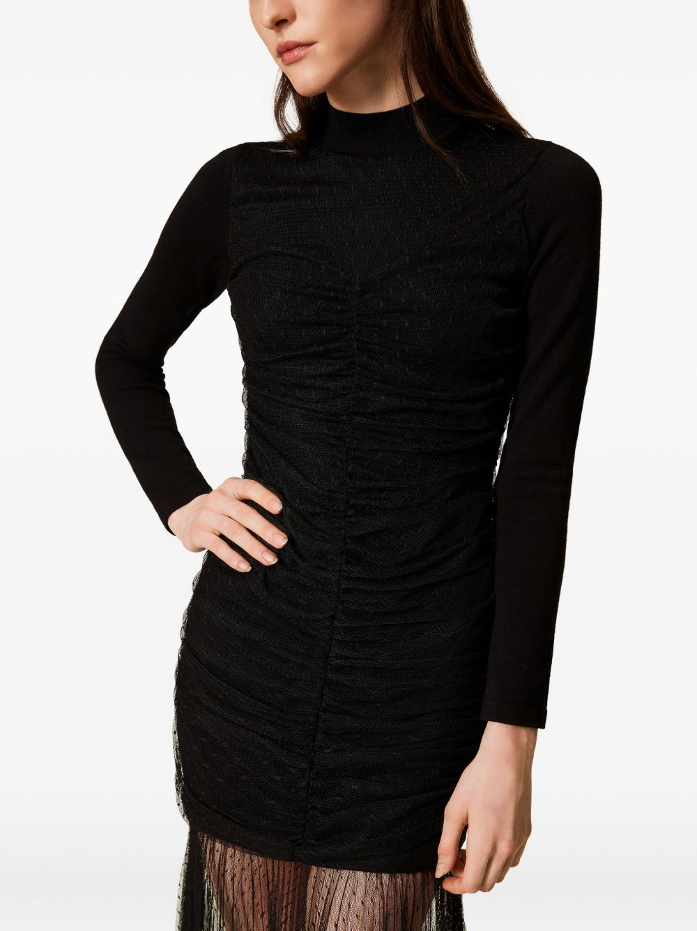 Twin-Set Dresses - Blacks and greys | b0a3c97dfb252155e27d743504bec05b34cd1b96