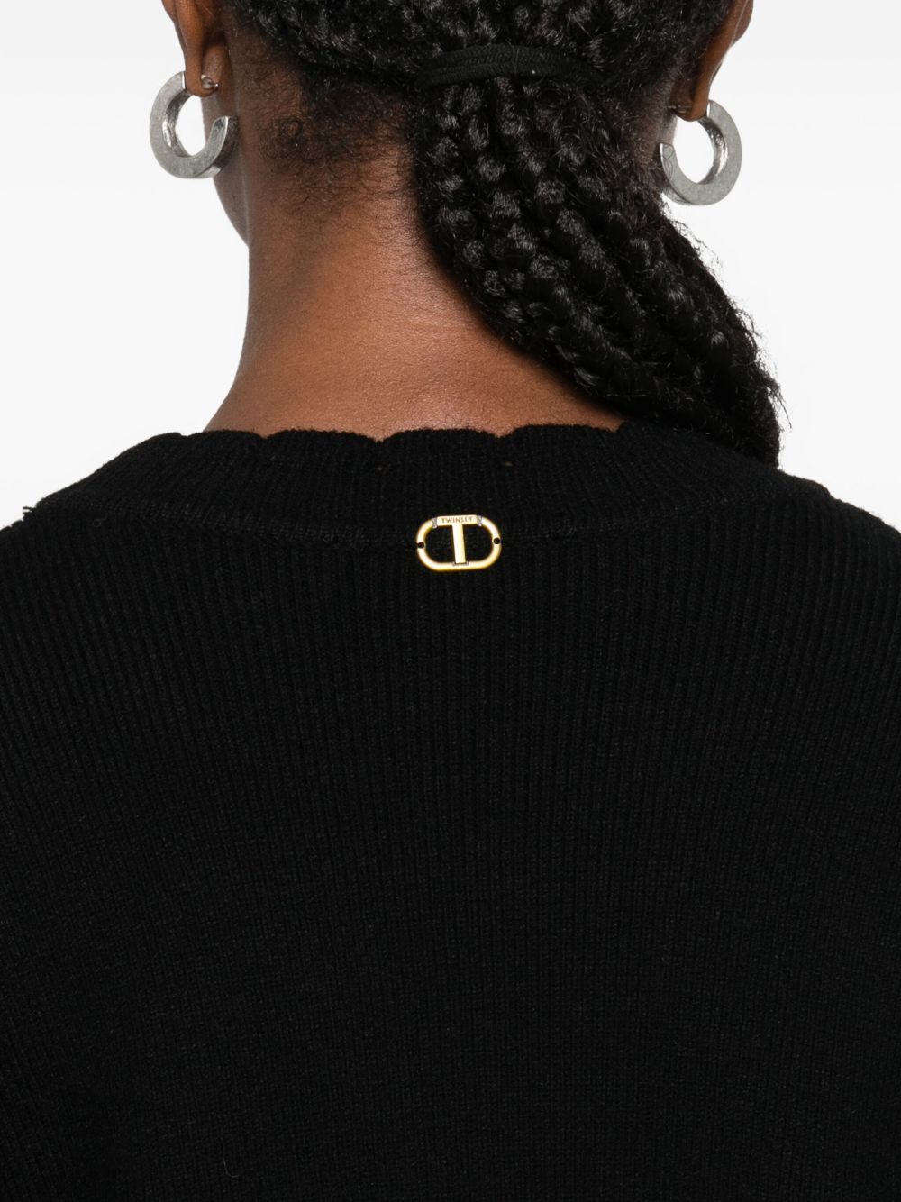 Twin-Set Sweaters - Blacks and greys | 71fc59821f9208c635cb47790c62bb8ebeed24c6