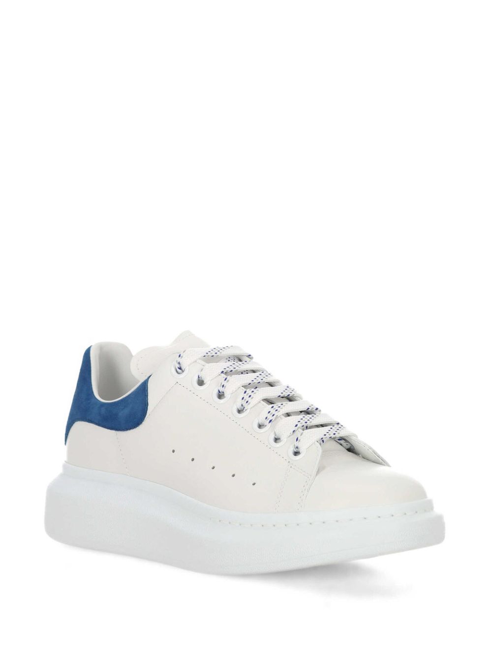 Alexander Mcqueen Flat shoes - White/paris blue | 30c74bb080d5933fd0010667c86da25fedc37773