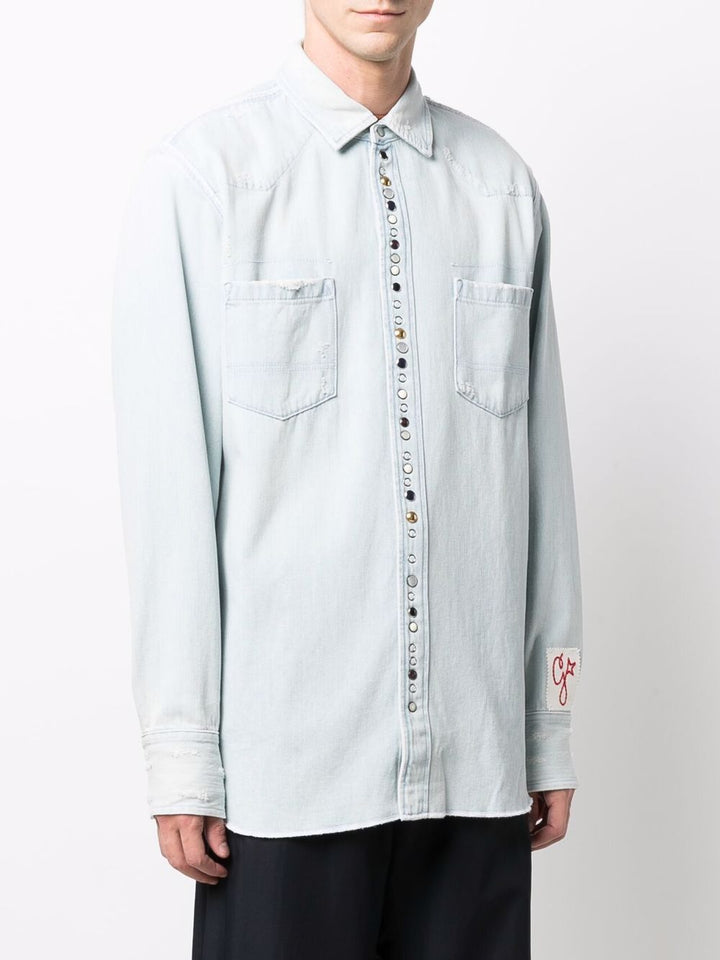Golden Goose Shirts - Blue and green | 38a177676f1e1d002dc2a0000ee19c8baf371306
