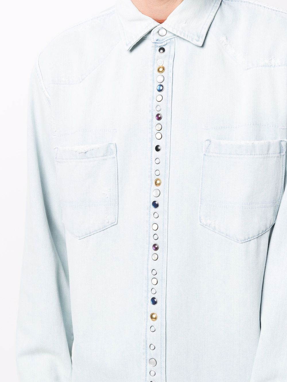 Golden Goose Shirts - Blue and green | f0708c204db8cc4a51eb2ddd2b717604f36b2f72