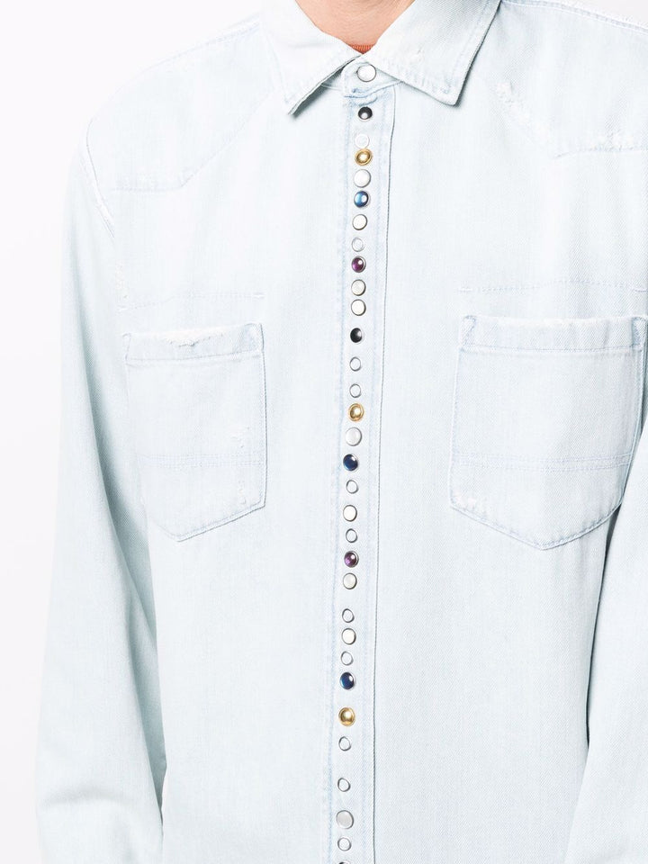 Golden Goose Shirts - Blue and green | f0708c204db8cc4a51eb2ddd2b717604f36b2f72