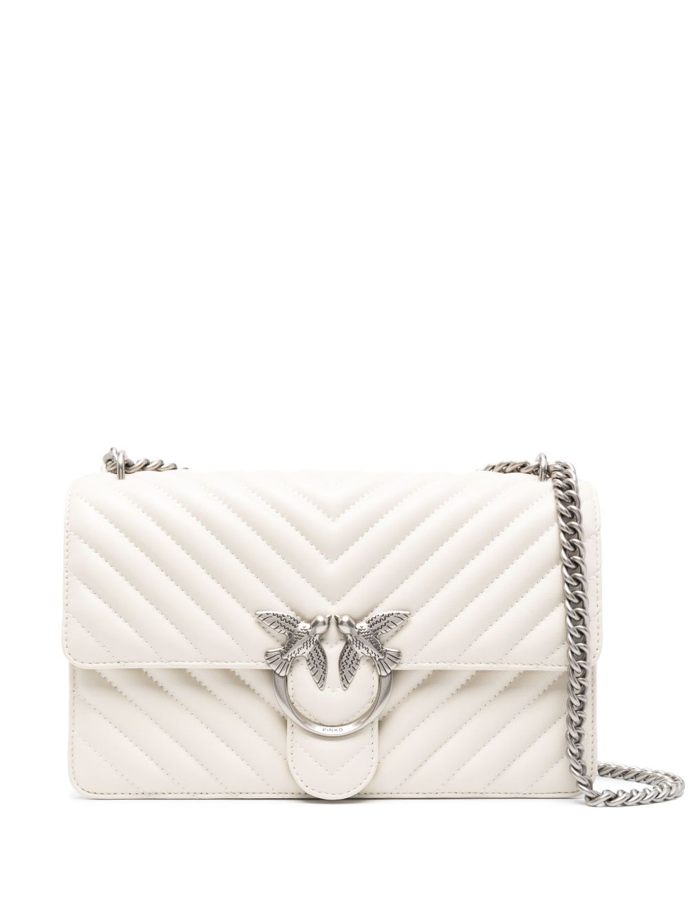 Pinko Bags - Bianco silver | 5d0b356a5eff77721ff47a6d5df83919d9a33ab9