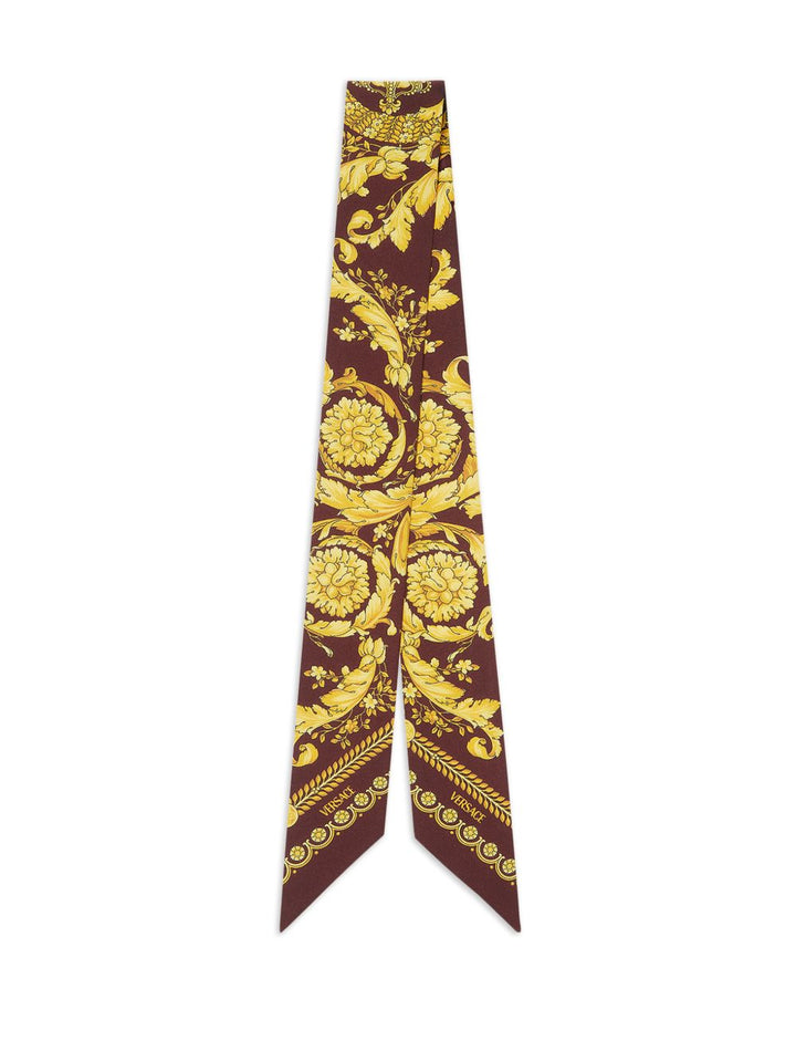 Versace Scarfs - Burgundy gold | e6a025b9465f4a924d22f790f16c4030f10e92b7