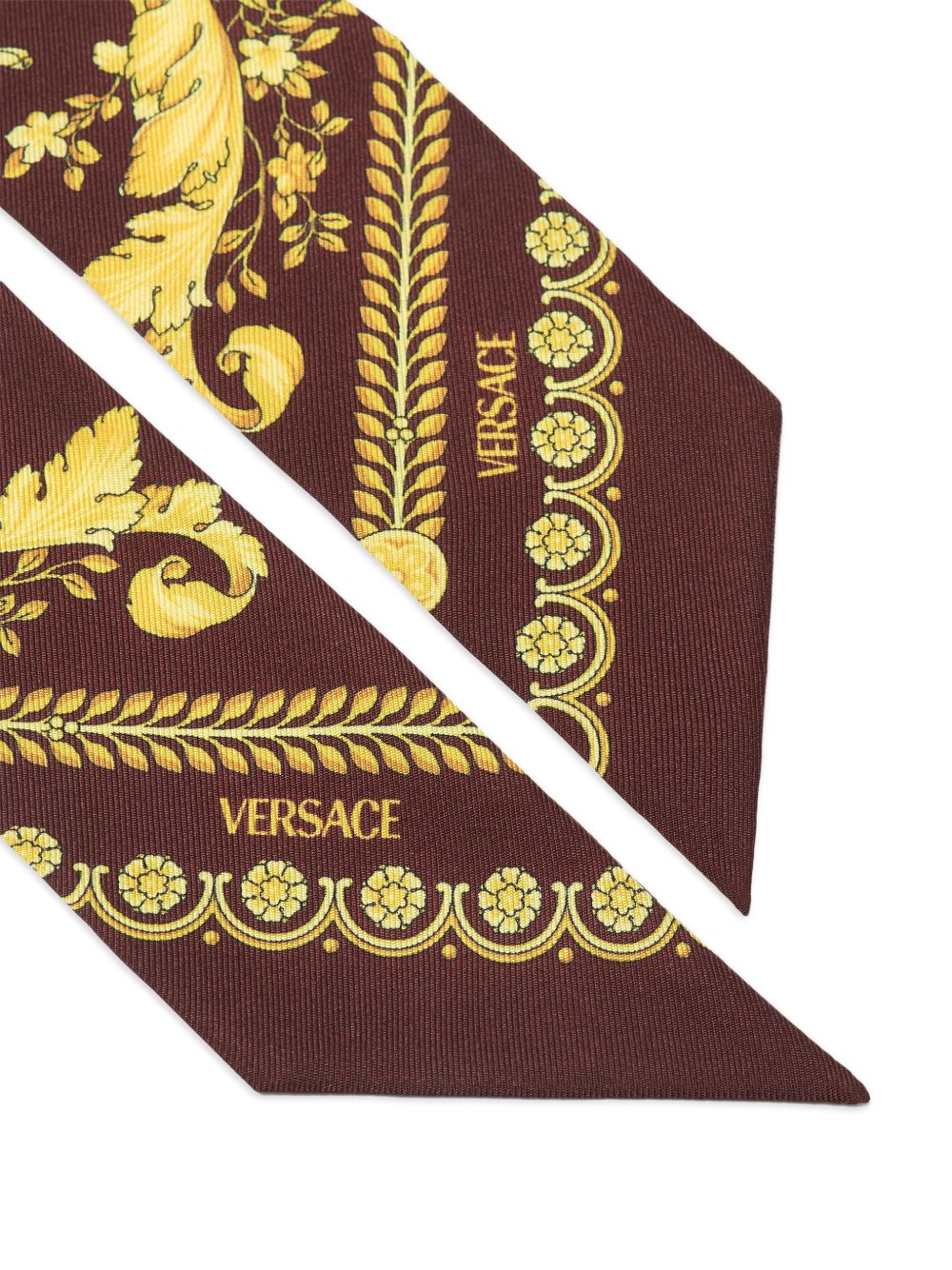 Versace Scarfs - Burgundy gold | 257dead7e02c36c6c28701d1df40a054fea11dbc
