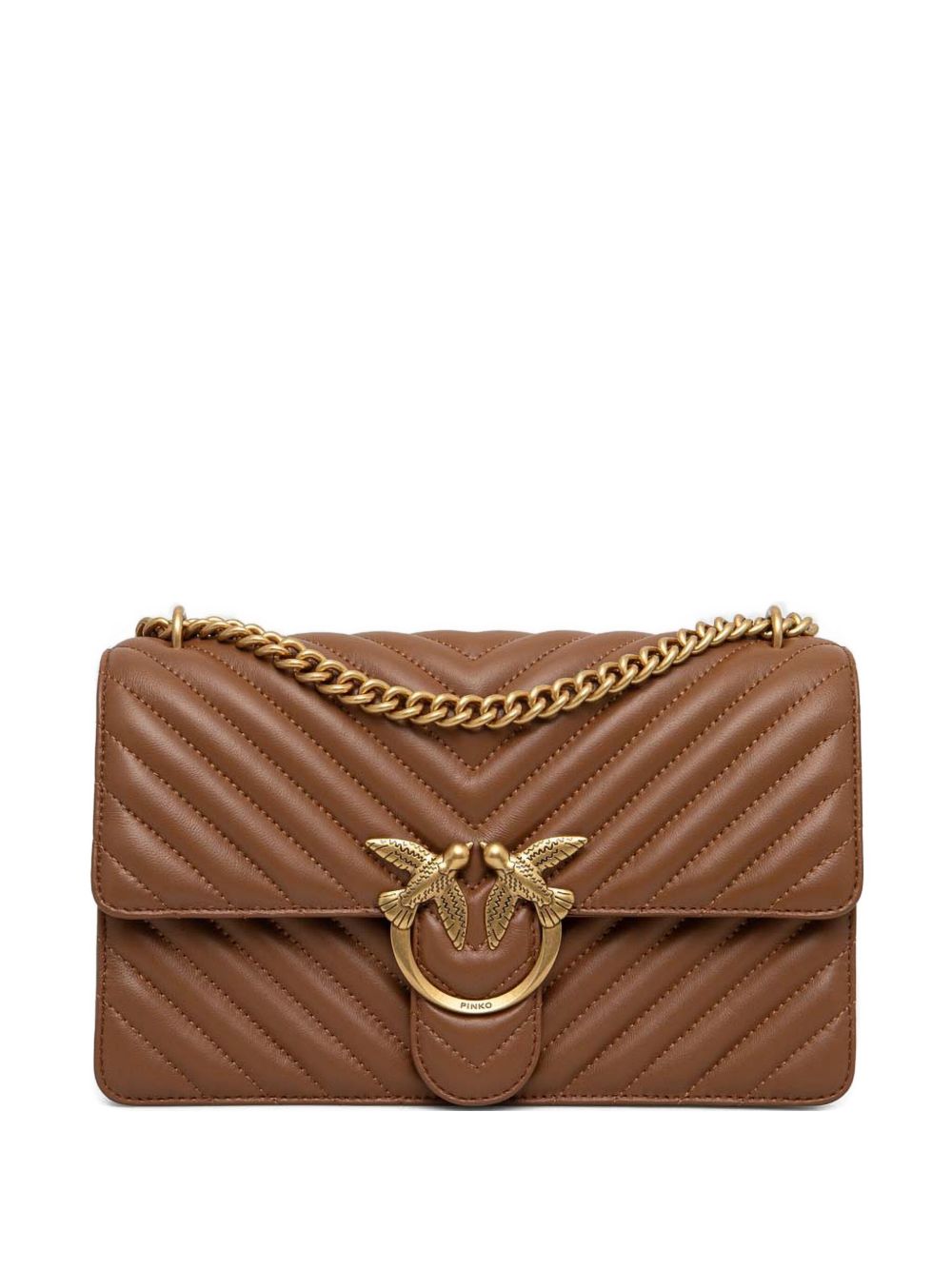 Pinko Bags - Marrone oro | a5a8788f76b3ecde03ec9efcc0af5c66ca1b3495