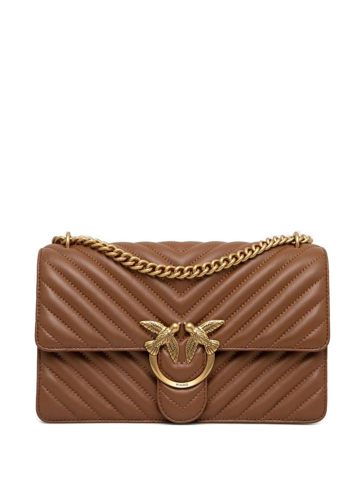 Pinko Bags - Marrone oro | a5a8788f76b3ecde03ec9efcc0af5c66ca1b3495