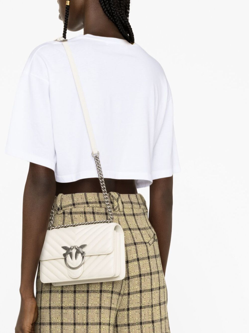 Pinko Bags - Bianco silver | 689ee60a33cd8d02503e3d7796e139257efa75b4