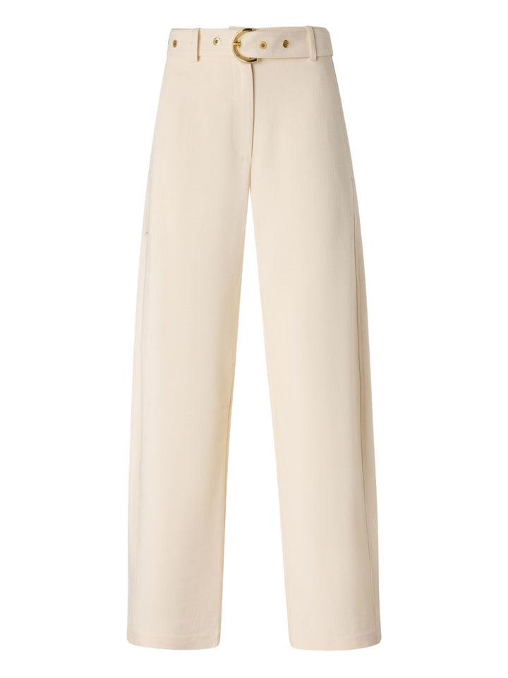 Pinko Trousers - Bianco cigno | 78e7689b936dfac4f3e11efdd669275a249dcc36