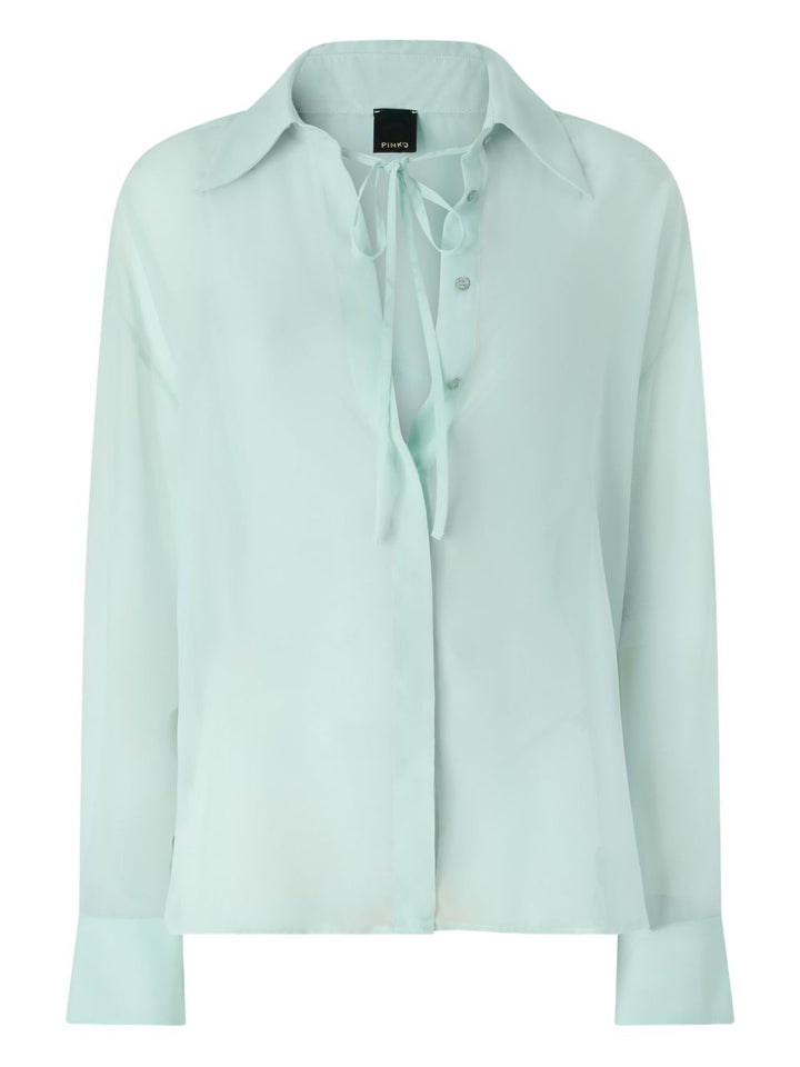 Pinko Shirts - Verde salvia | 07034cbf2a52cc79569cb3a2e7e23e7c231c564a