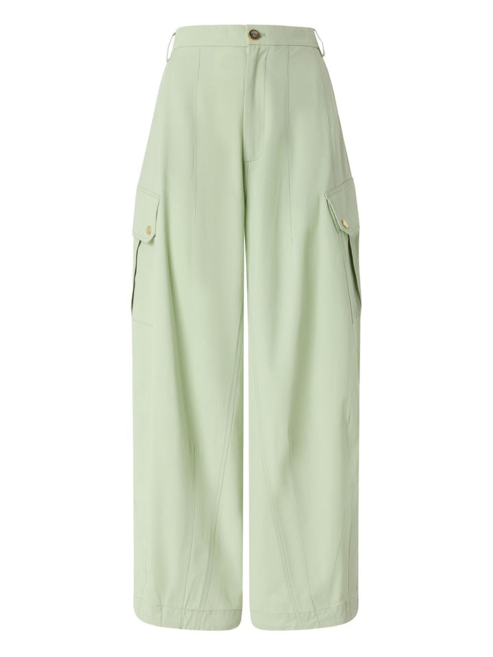 Pinko Trousers - Blue and green | e0d0531ba41d71c217848f0b173b7ba42dff11eb