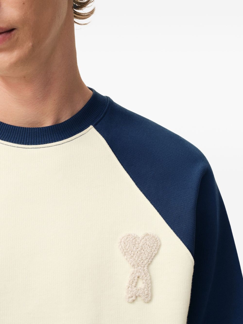 Ami Sweaters - Blanc creme/encre | d2e7a41f06fd34be5f6c41554c71b0b510dc2cfa