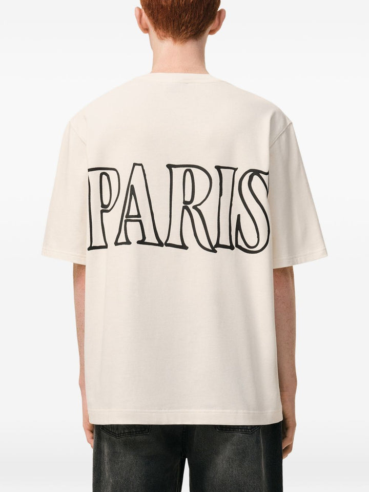 Ami T-shirts and Polos - Blanc creme | fa7f63511c599f946db9ffead65424e9fc4f9f50