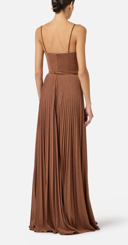 Elisabetta Franchi Dresses - Marroni | 2f2d1d45e31170280abb5a47c56bdc4df6e4b66a