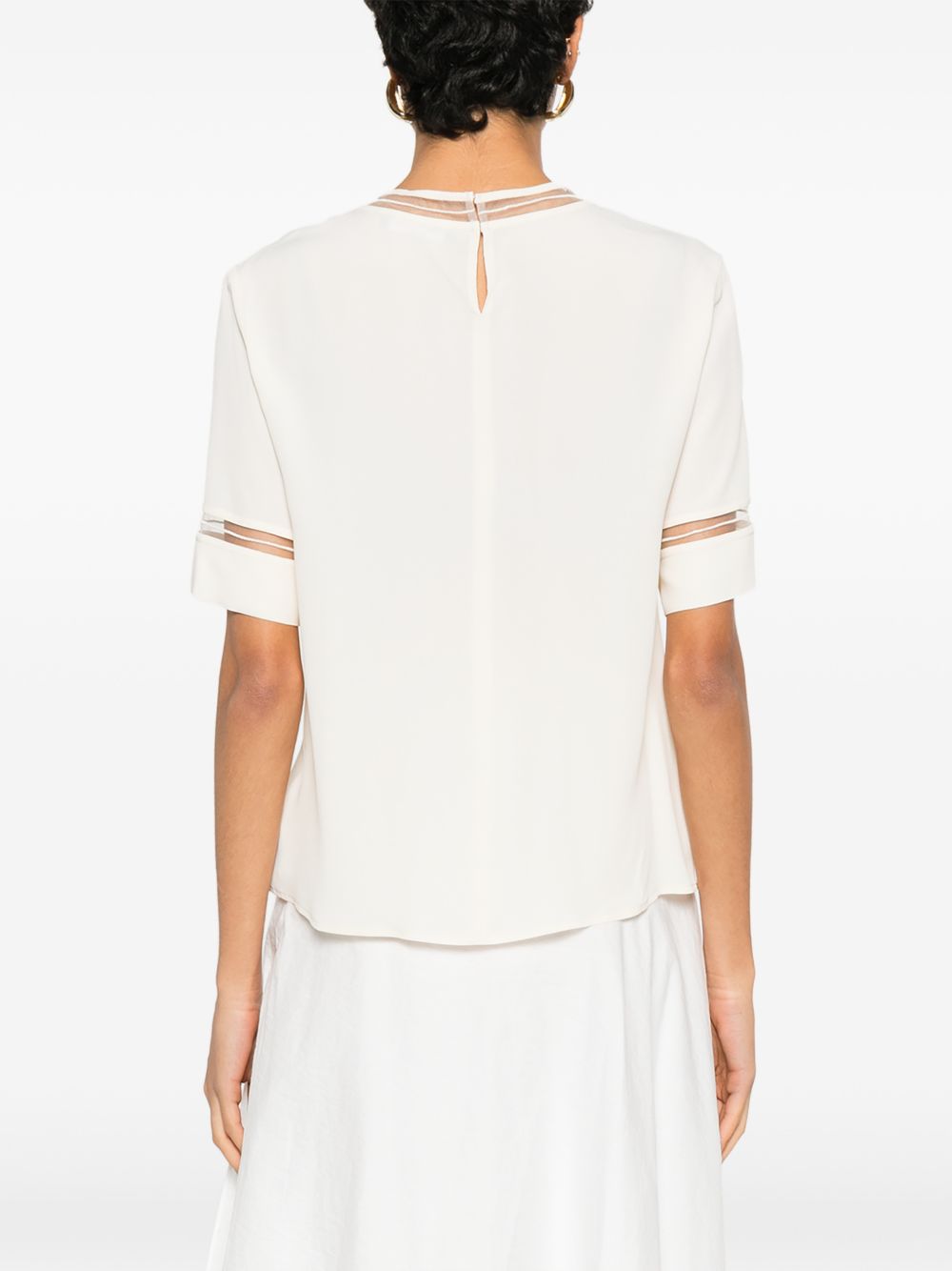 Fabiana Filippi Top - Burro | ba7f83545de32ebaff3f80bf5b970a6c9d47e002