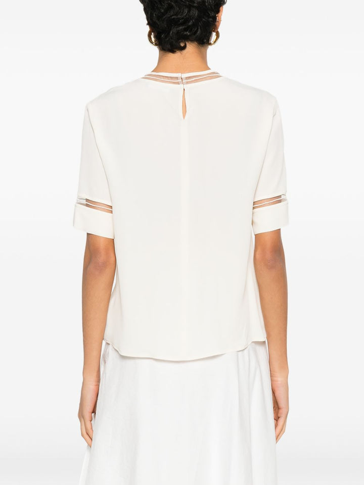 Fabiana Filippi Top - Burro | ba7f83545de32ebaff3f80bf5b970a6c9d47e002