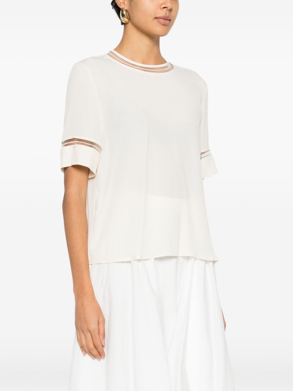 Fabiana Filippi Top - Burro | 40337e84761f3be23c7c5a2c949dee1b0ea1e40e