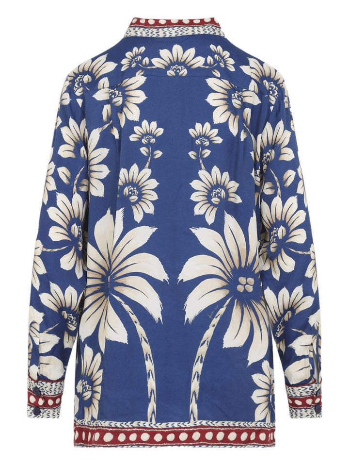 Farm Rio Shirts - Luna blue | cc7540d477143c1e3ce39d30a517ea3643049ef6