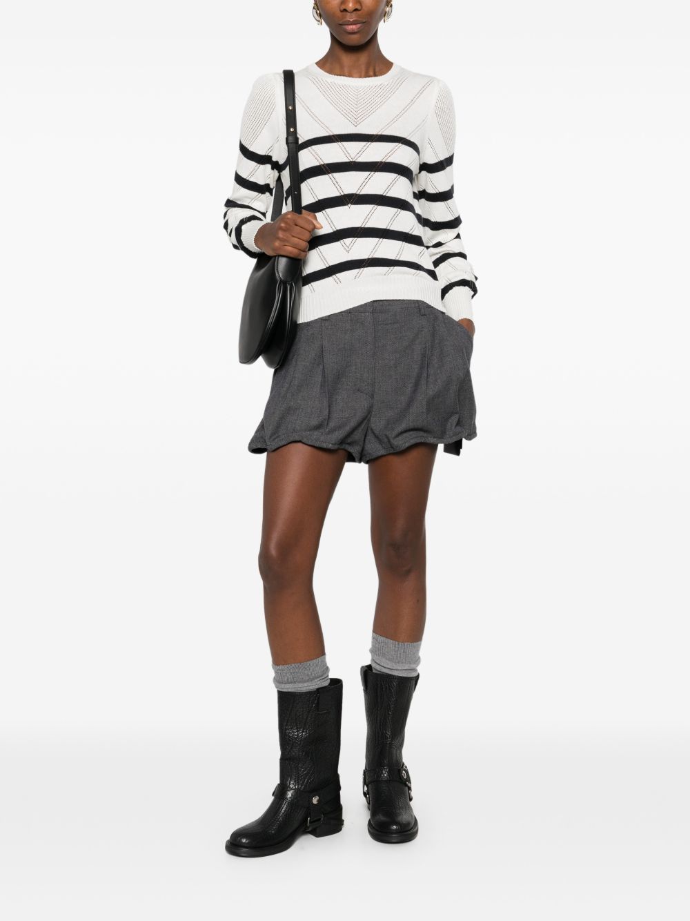 Twin-Set Sweaters - Blue night/neve | 675c4cfa9b8c789b0abd21f788c35974651eceff