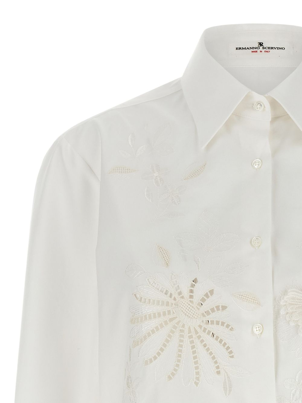 Ermanno Scervino Shirts - Snow white | f1307eff78dd8820709527642c99a1b45ac7700a