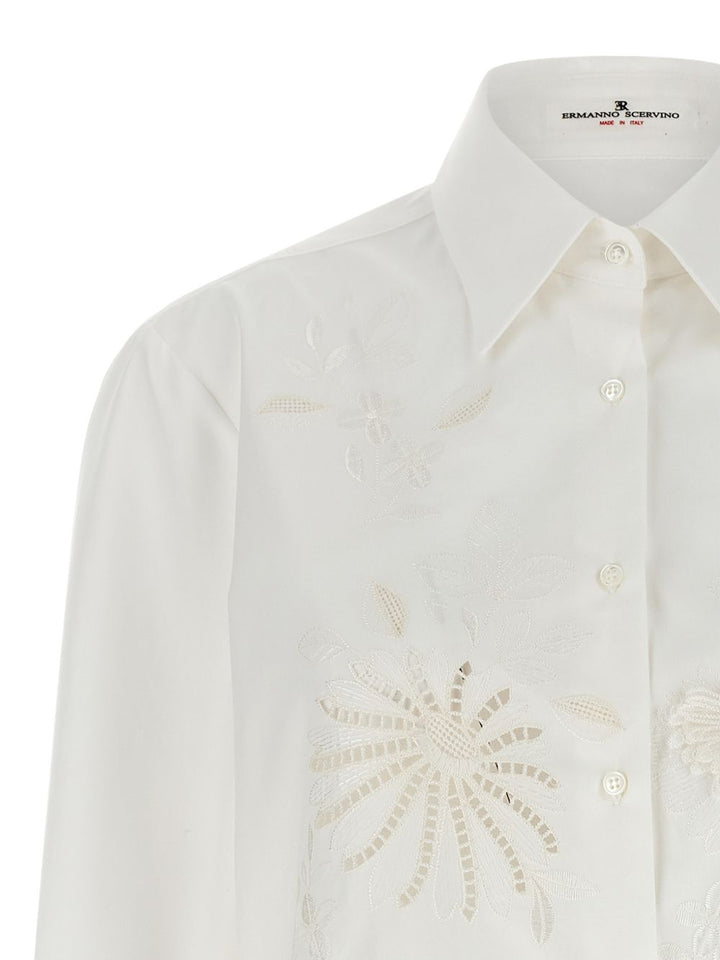 Ermanno Scervino Shirts - Snow white | f1307eff78dd8820709527642c99a1b45ac7700a