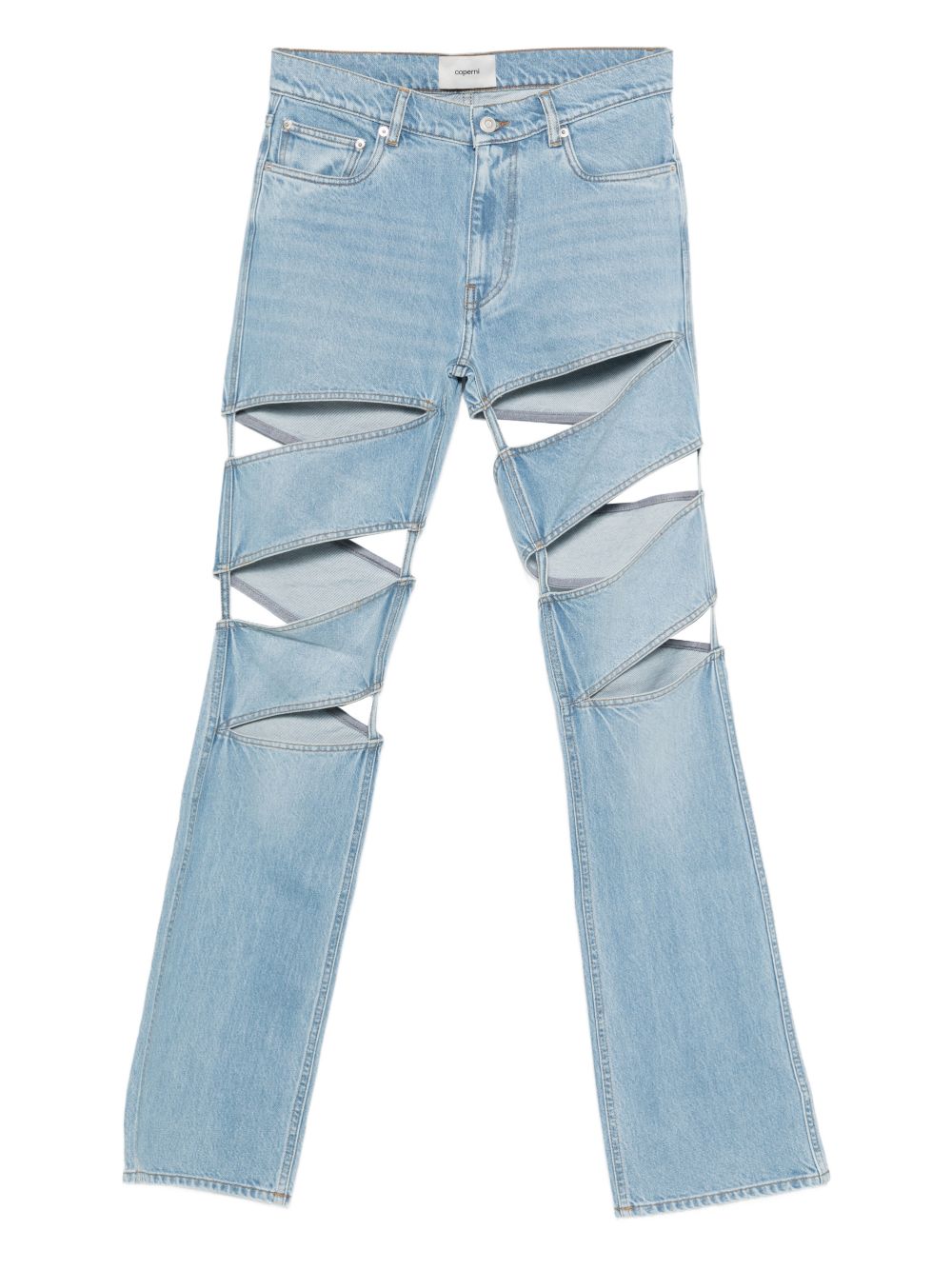 Coperni Trousers - Blue and green | 55a504d13b5cd12728456fd9f0c19ac4af95c017