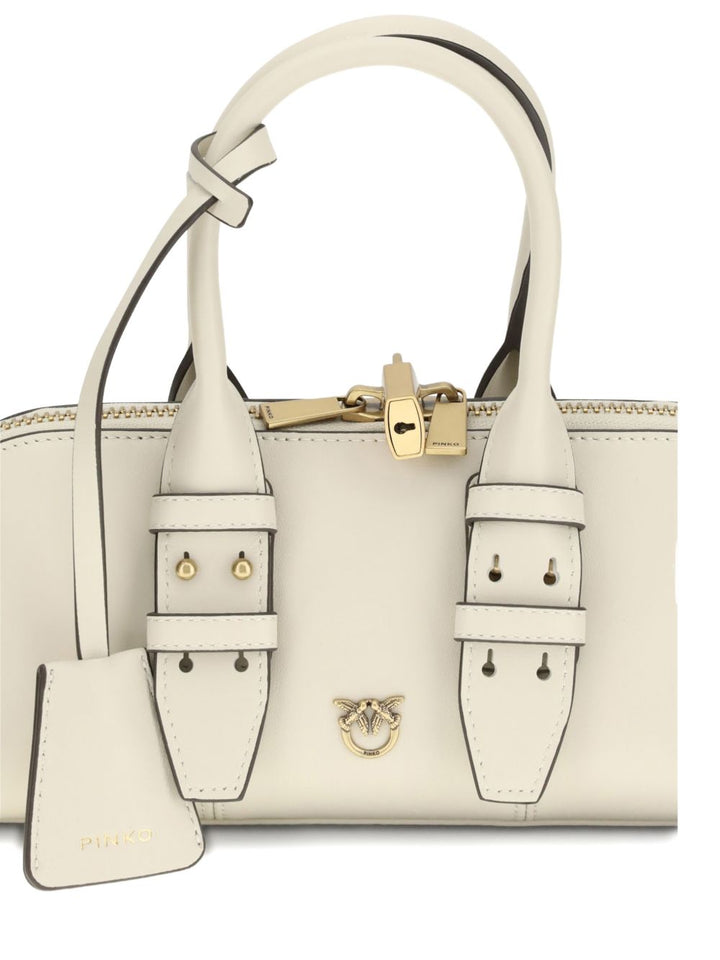 Pinko Bags - Bianco oro | a2c0999ad3f0bbcaf613428f5a358b1a725c9e26