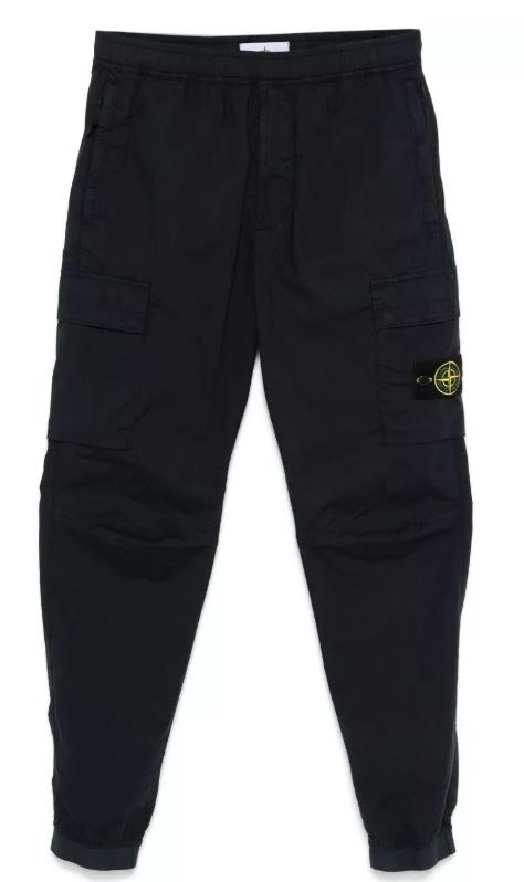 Stone Island Trousers - Blue and green | cfc5546a4e5fd1c99bf47a905c0933ec55498606